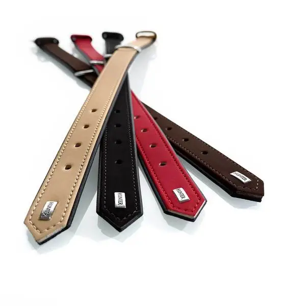 Hunter Softie hundehalsbånd 65 cm sort - 51-59 cm indstilling